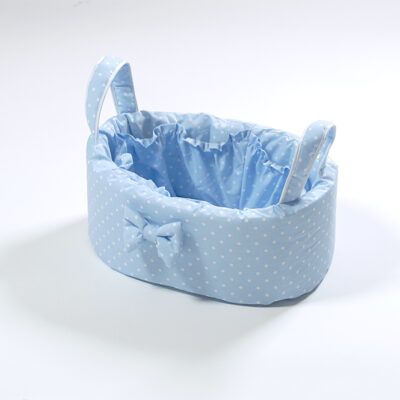 Cestini Portaoggetti Cotone Pois