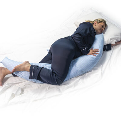 Cuscino Gravidanza Cotone Pois